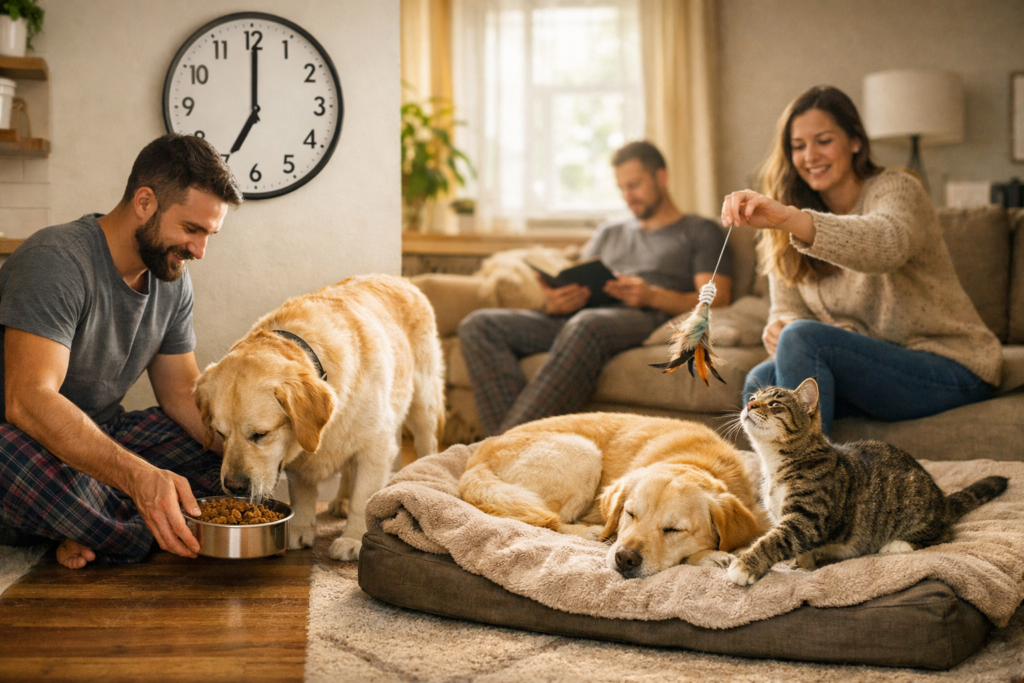 Dlaczego rytuały są tak ważne dla psów i kotów?