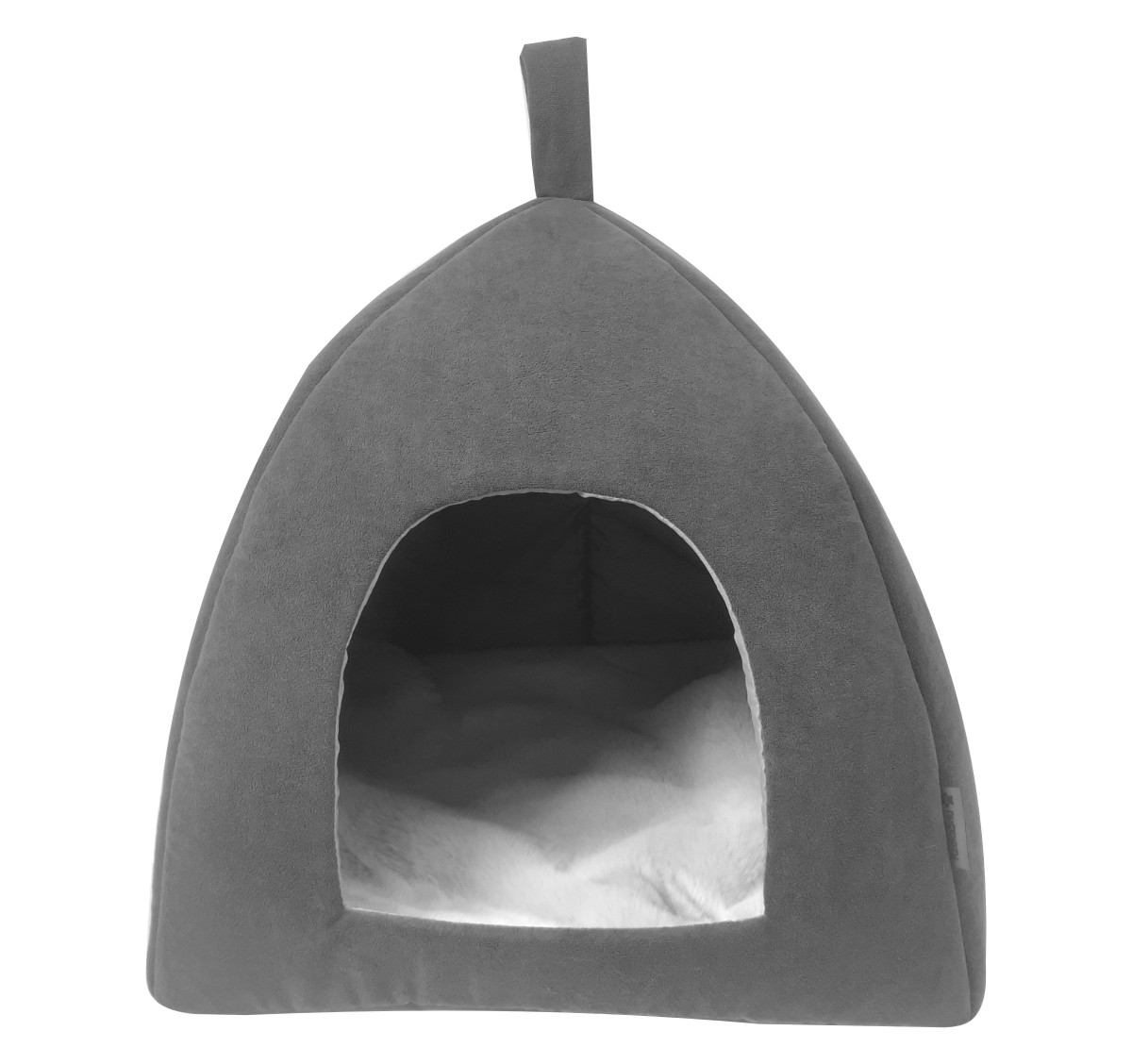 Legowisko domek Leo - szary