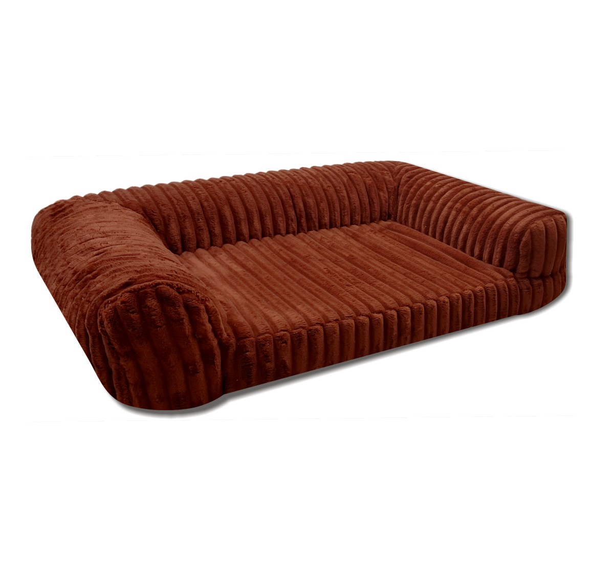 Sofa ortopedyczna Milo - burgundowy