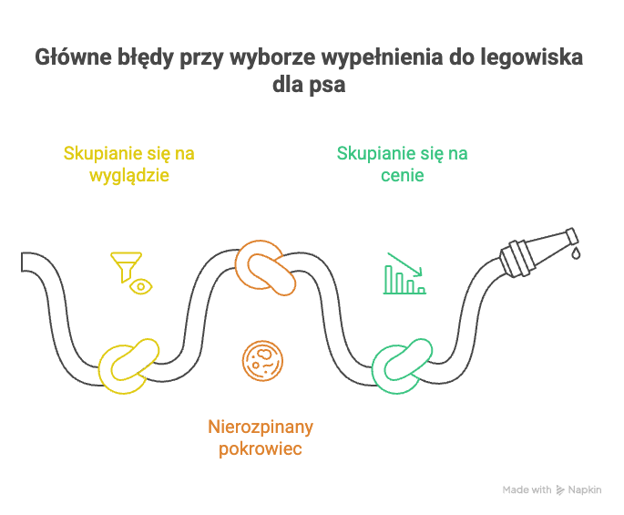 Wypełnienie legowiska dla psa – odkryj, co daje największy komfort