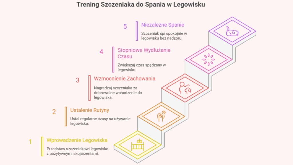 Jak nauczyć szczeniaka spać w legowisku? Triki, które działają od razu!