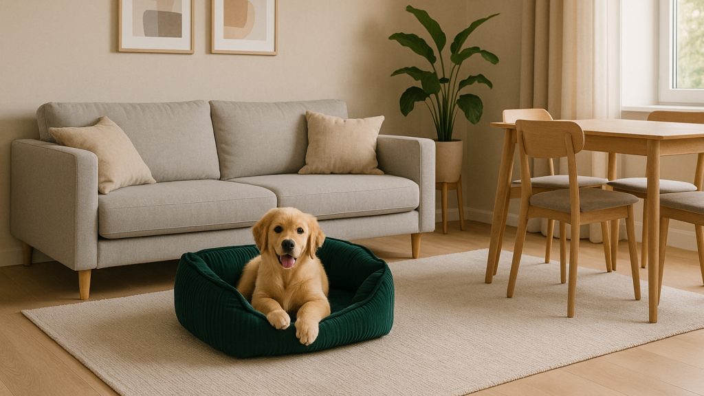 Jak nauczyć szczeniaka spać w legowisku? Triki, które działają od razu!