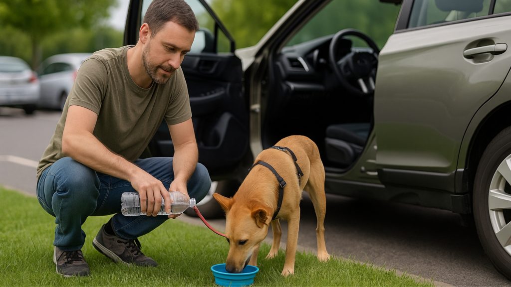 Jak przygotować psa do dłuższej podróży samochodem?