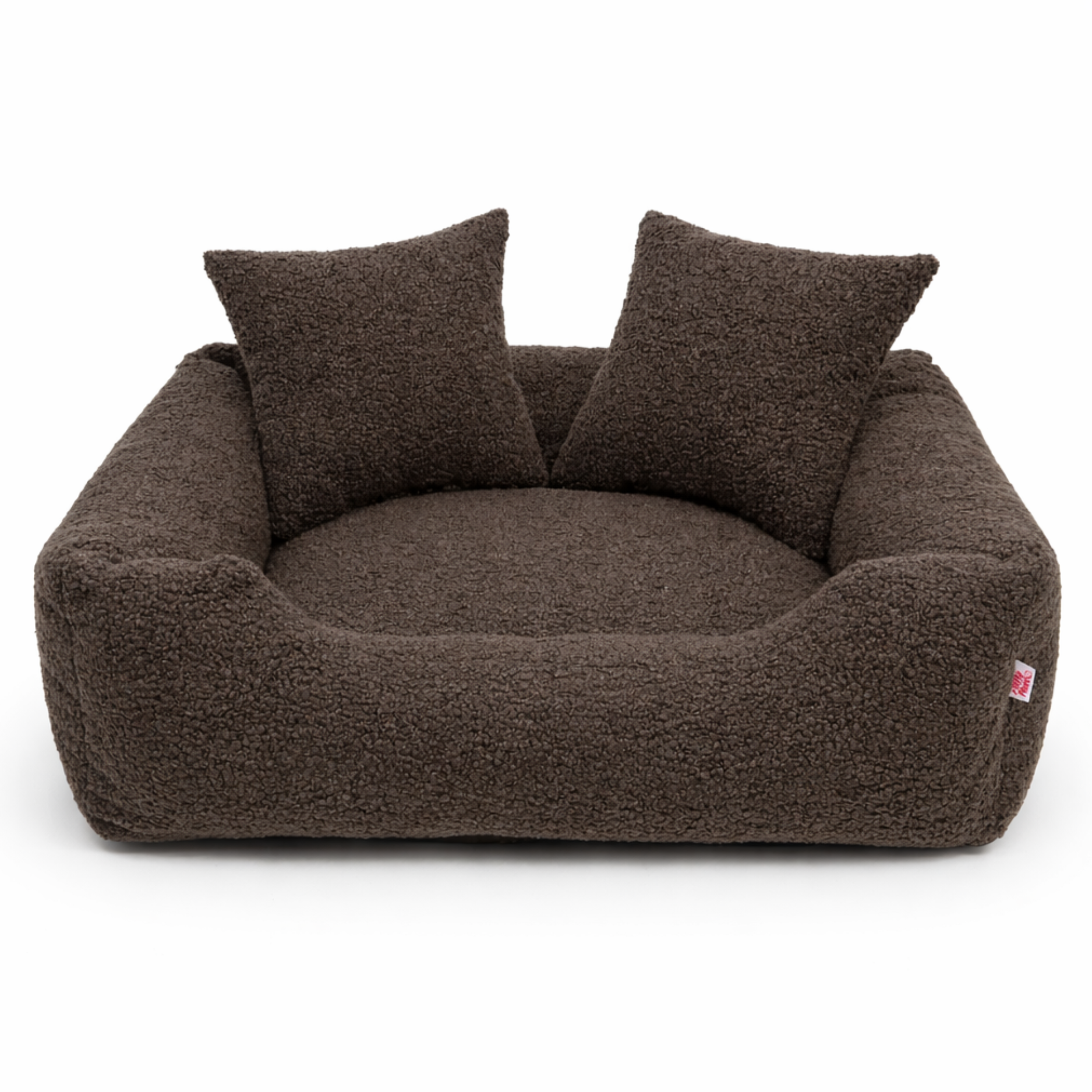 Kanapa legowisko boucle Lumi - brąz