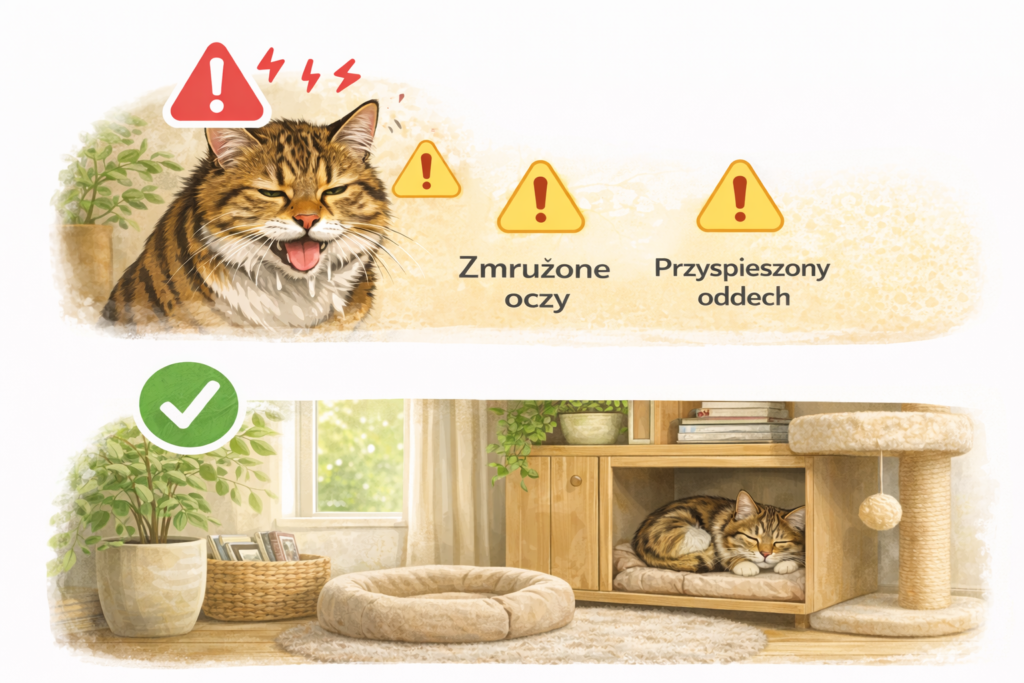 Kot w domu niewychodzącym – jak zapewnić mu bodźce, ruch i poczucie kontroli nad przestrzenią