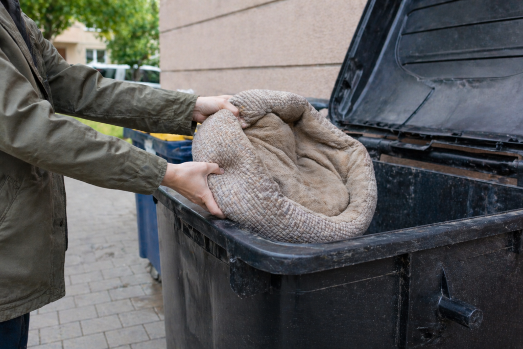 Program recycling - co zrobić ze starym legowiskiem?
